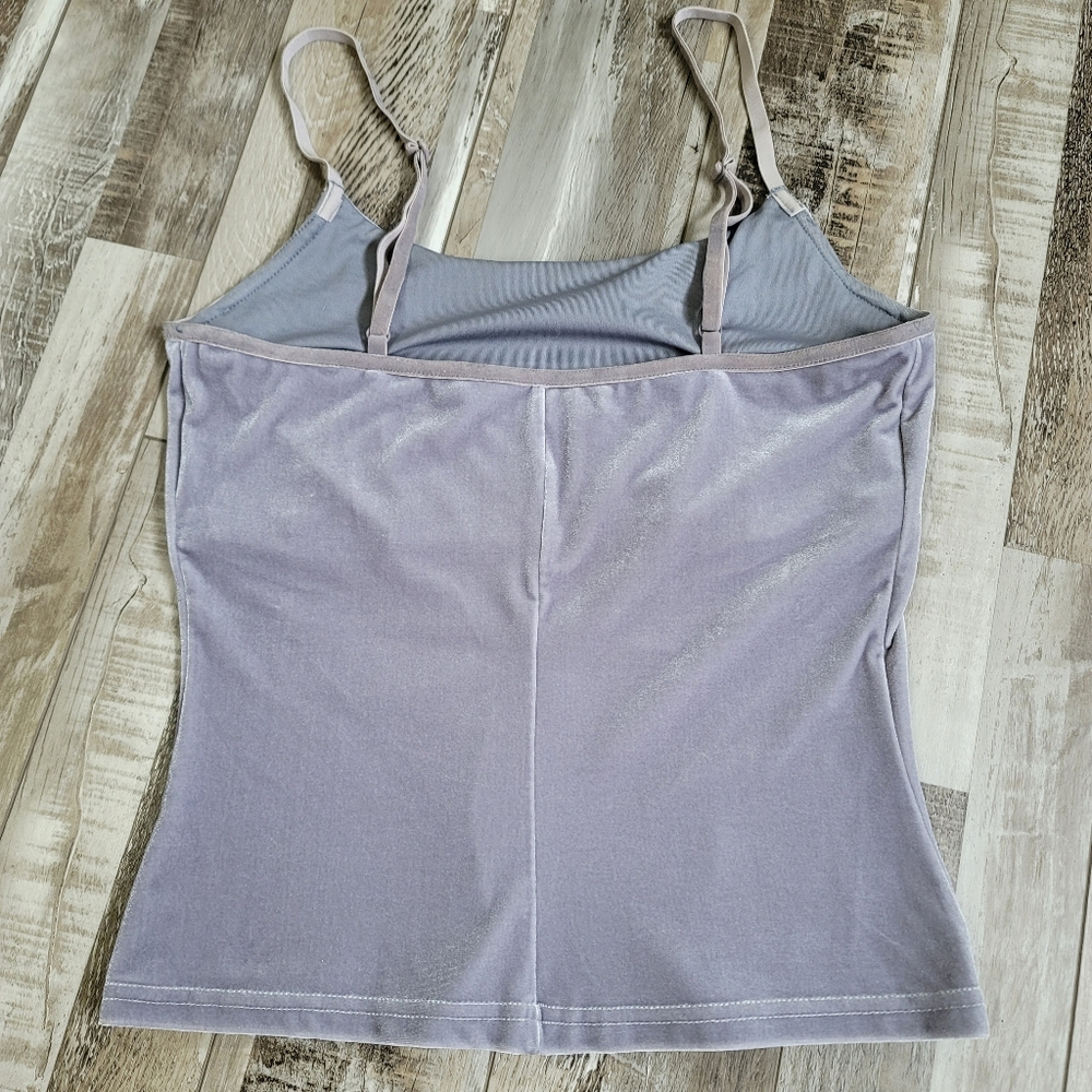 Boston Proper Lilac Velvet Cami Tank - Picture 2 of 5
